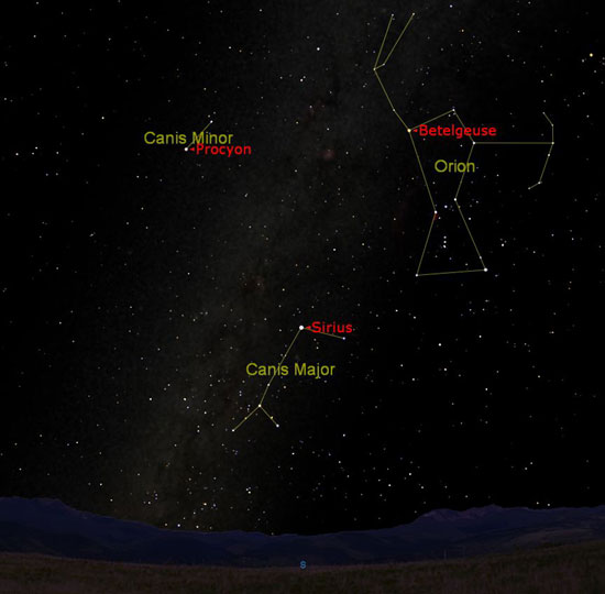 10 ngôi sao sáng nhất trên bầu trời