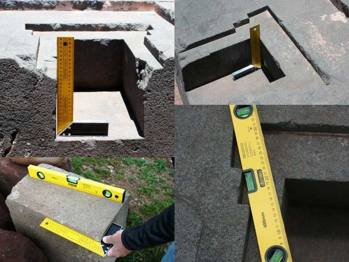 những vật liệu đá này có khả năng là vật liệu tổng hợp