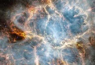 Hé lộ hình ảnh chưa từng thấy của Tinh vân Con Cua qua Kính thiên văn James Webb