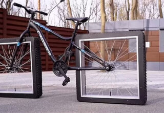 Kỹ sư người Ukraine cho ra mắt xe đạp bánh vuông