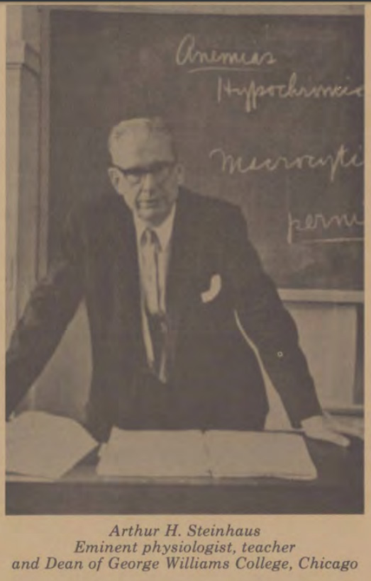 Giáo sư Arthur H. Steinhaus.