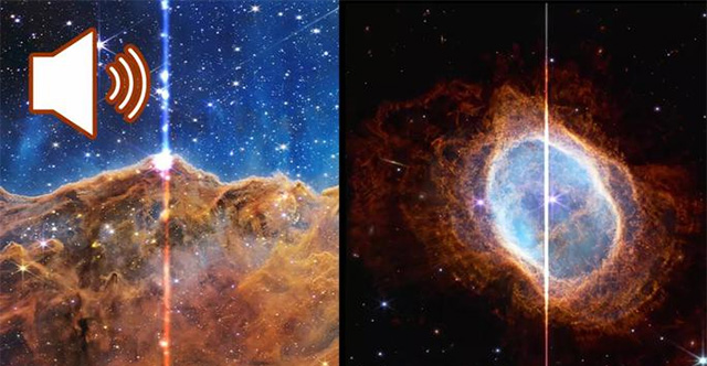NASA công bố 3 bản nhạc ma quái từ tinh vân và hành tinh khác