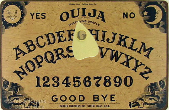 ouijaboard Bàn cầu cơ thường được sản xuất và bán bởi hãng Parker Brothers.