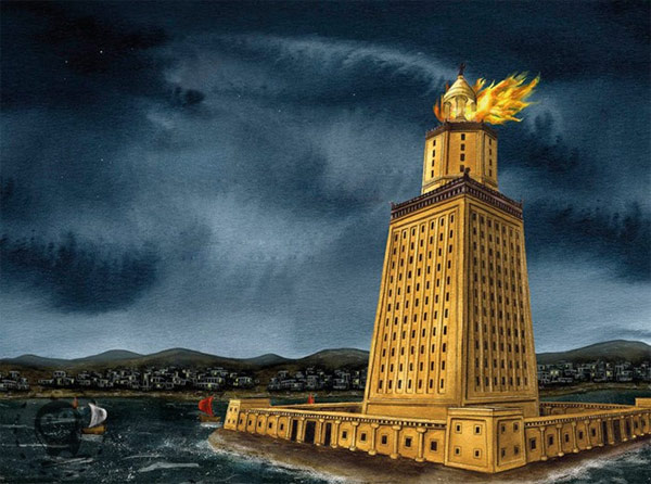 hai-dang-alexandria-3 Đối với người Hy Lạp cổ đại, ngọn hải đăng Alexandria tượng trưng cho sự hùng mạnh của Alexander đại đế và triều đại Ptolemy