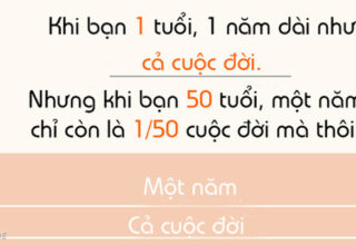 Đây là lý do vì sao càng lớn ta càng thấy thời gian trôi qua nhanh chóng mặt