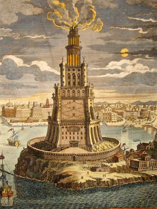 Hải đăng Alexandria là một pháo đài kiên cố
