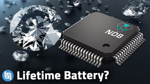 Pin này sẽ tự tạo ra điện tích, nó được làm bằng hai loại kim cương nano.