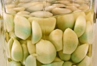 Tỏi ngâm dấm chuyển màu xanh có nên ăn?