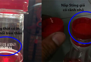Cách phân biệt nước ngọt thật và giả